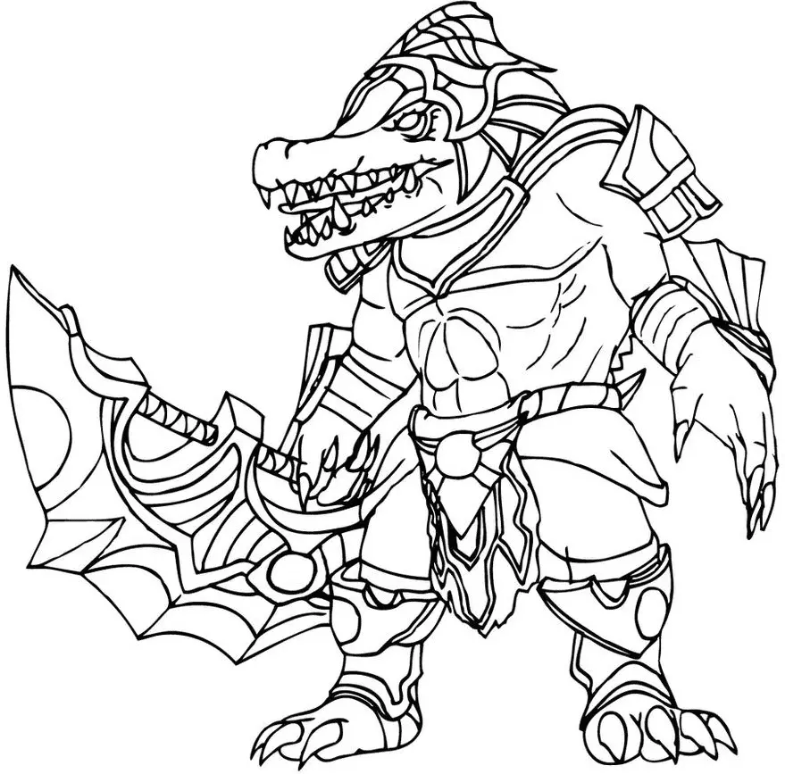League of Legends Coloring Pages 14