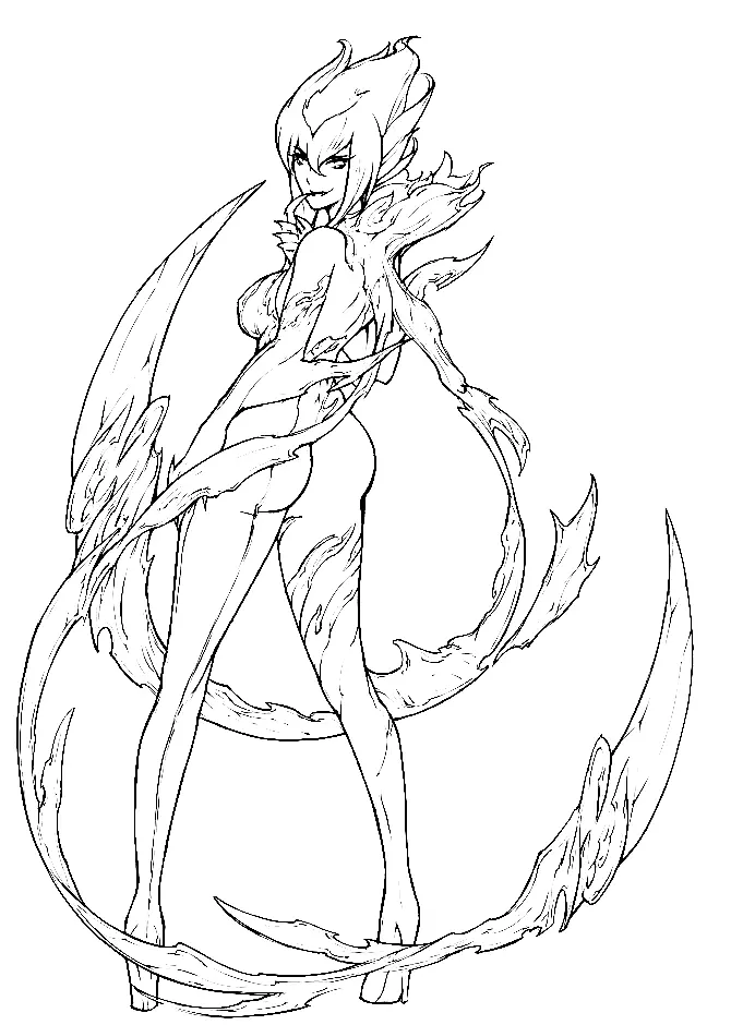 League of Legends Coloring Pages 16