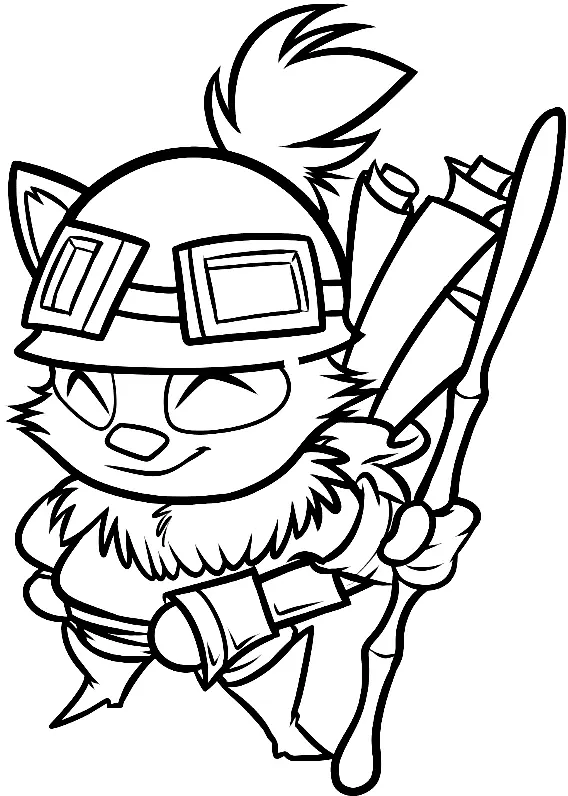 League of Legends Coloring Pages 17