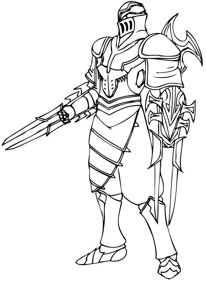 League of Legends Coloring Pages 18