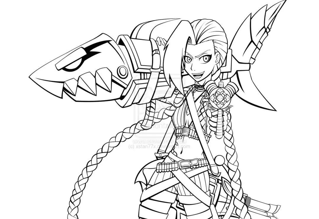 League of Legends Coloring Pages 2