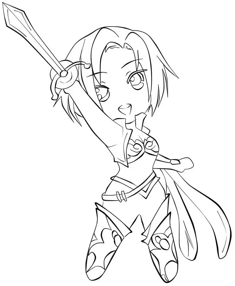 League of Legends Coloring Pages 22