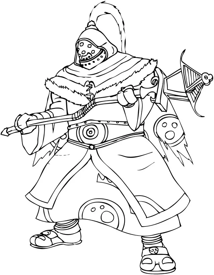 League of Legends Coloring Pages 24