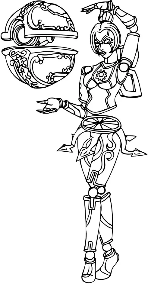 League of Legends Coloring Pages 40