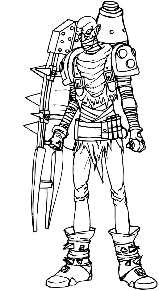 League of Legends Coloring Pages 41