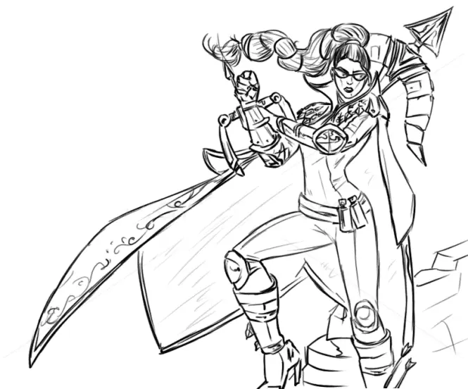 League of Legends Coloring Pages 43