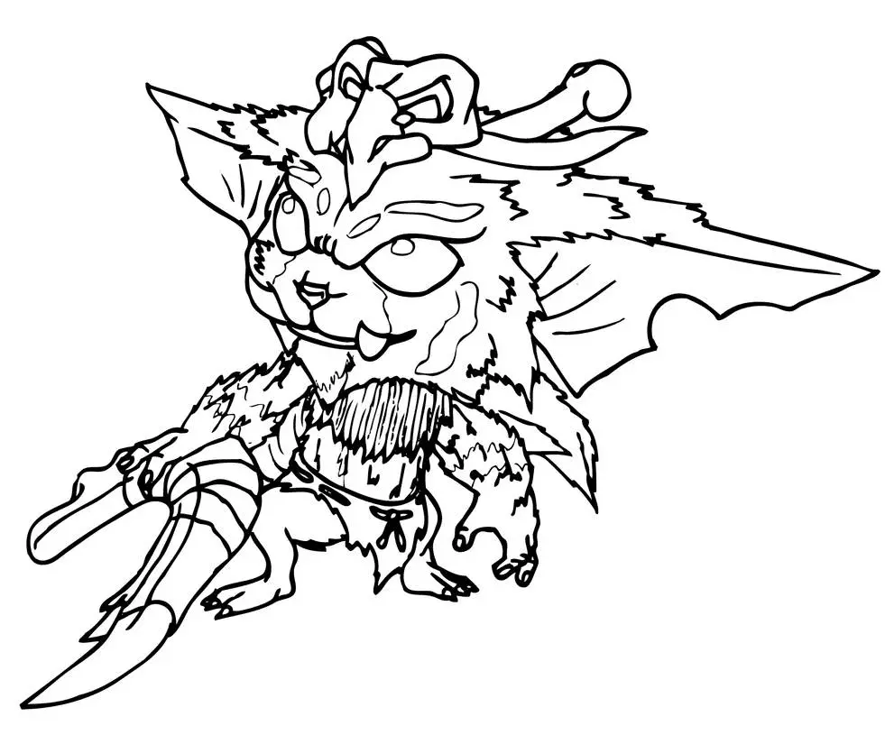 League of Legends Coloring Pages 46