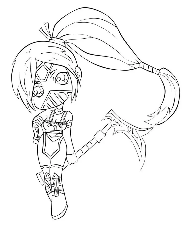 League of Legends Coloring Pages 52