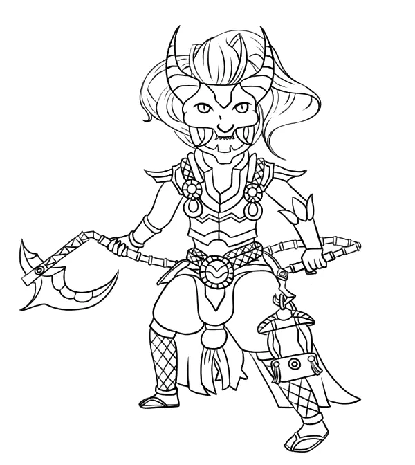 League of Legends Coloring Pages 63