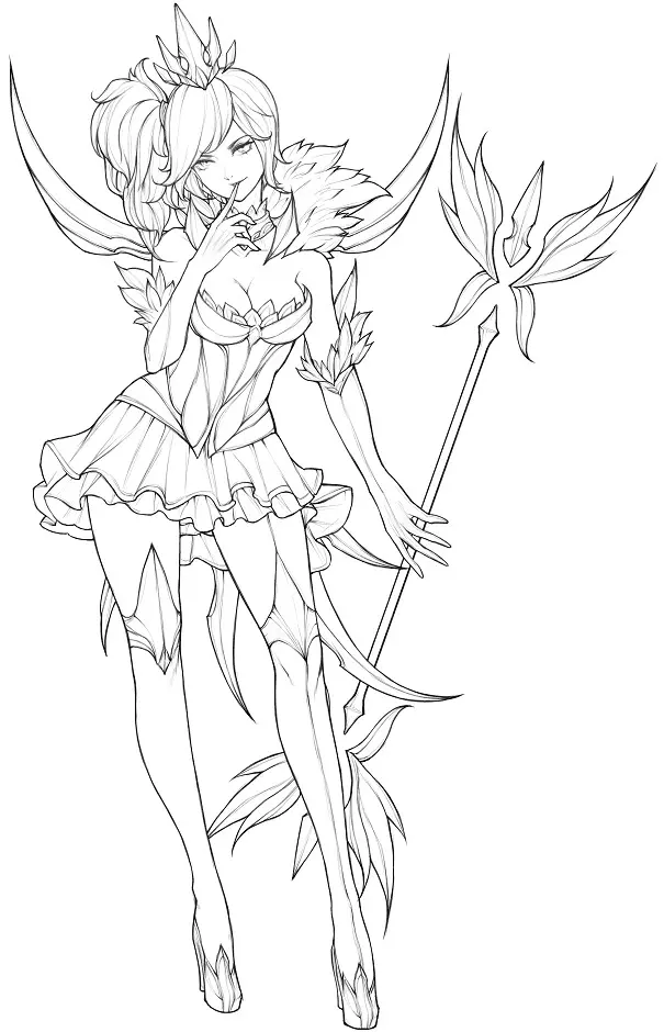 League of Legends Coloring Pages 64