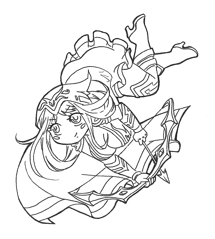 League of Legends Coloring Pages 67