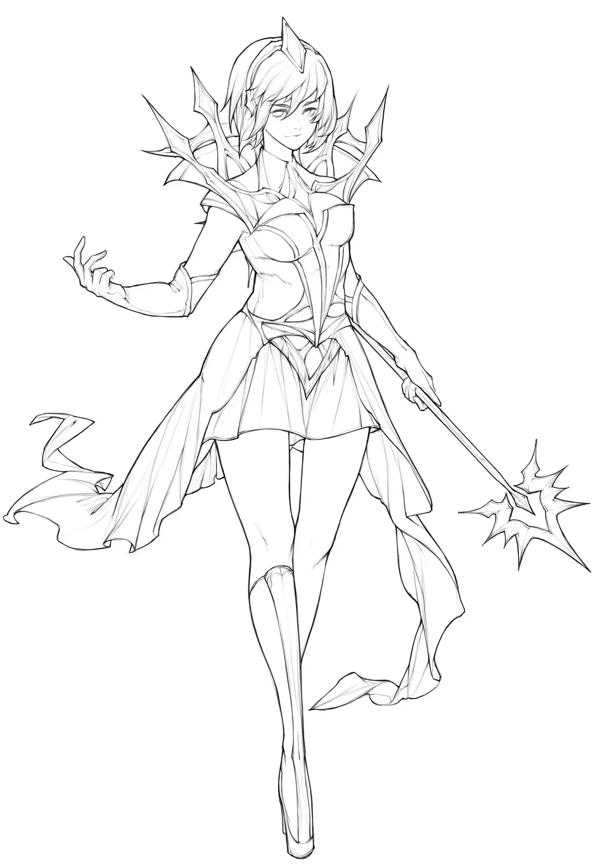 League of Legends Coloring Pages 77