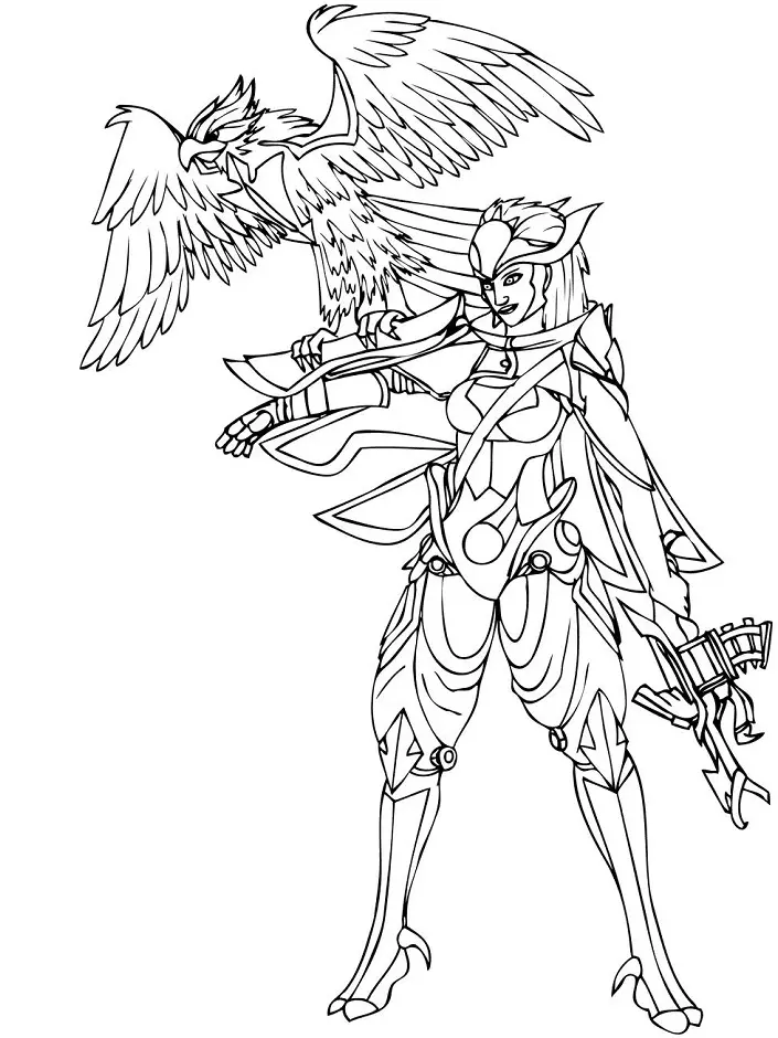 League of Legends Coloring Pages 78