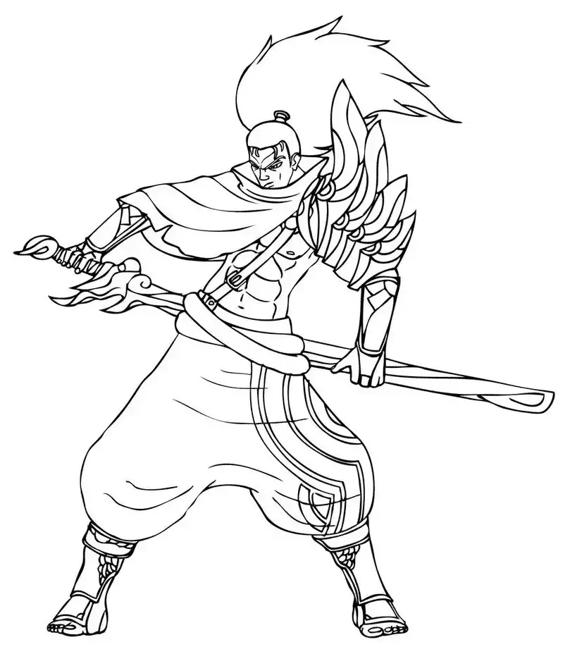 League of Legends Coloring Pages 8