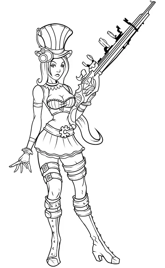 League of Legends Coloring Pages 81