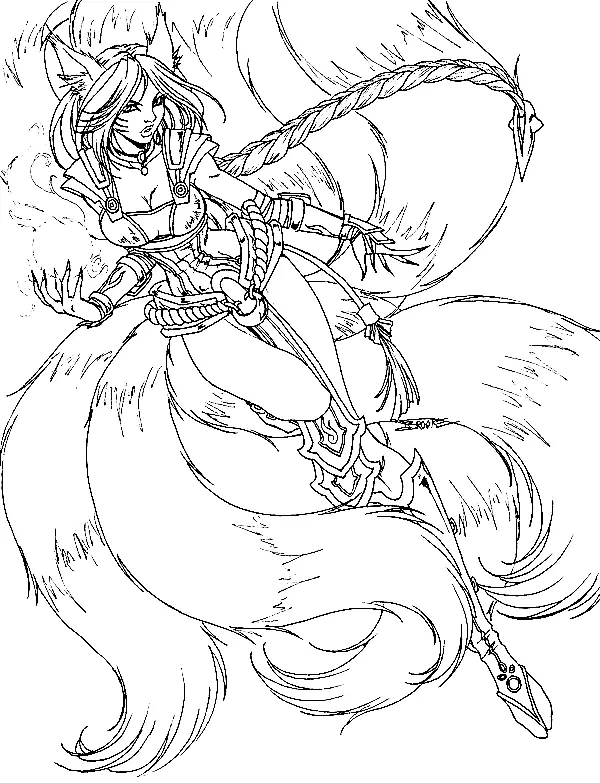 League of Legends Coloring Pages 9