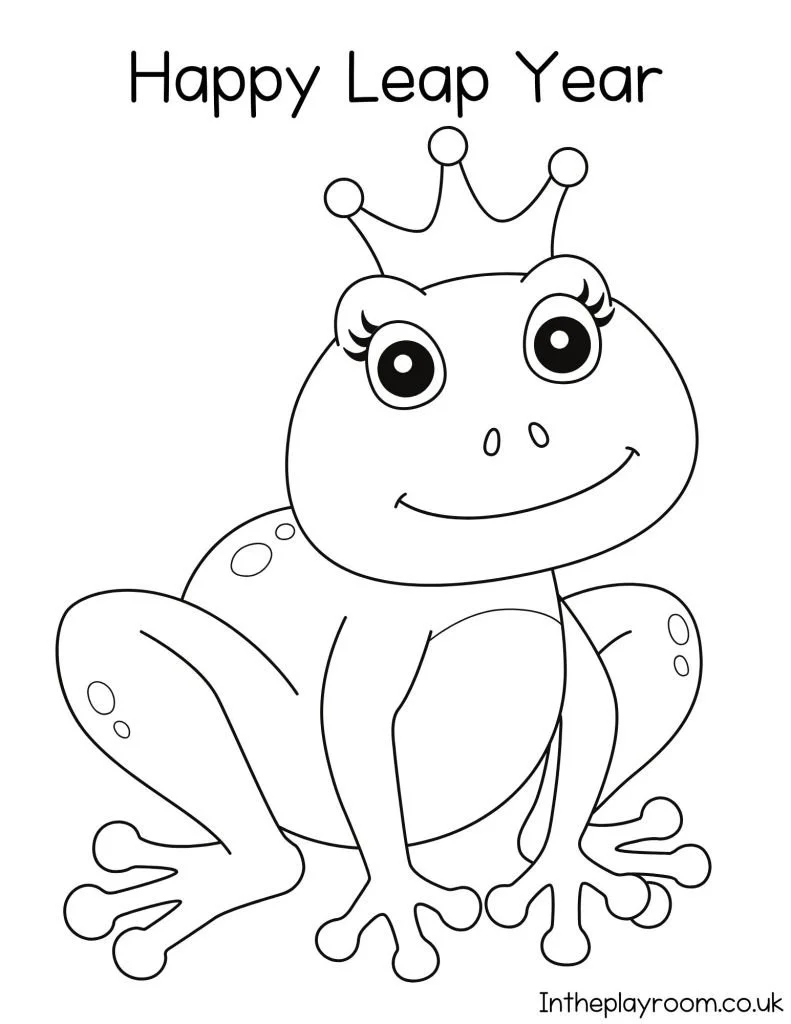 Leap Year Coloring Pages 8