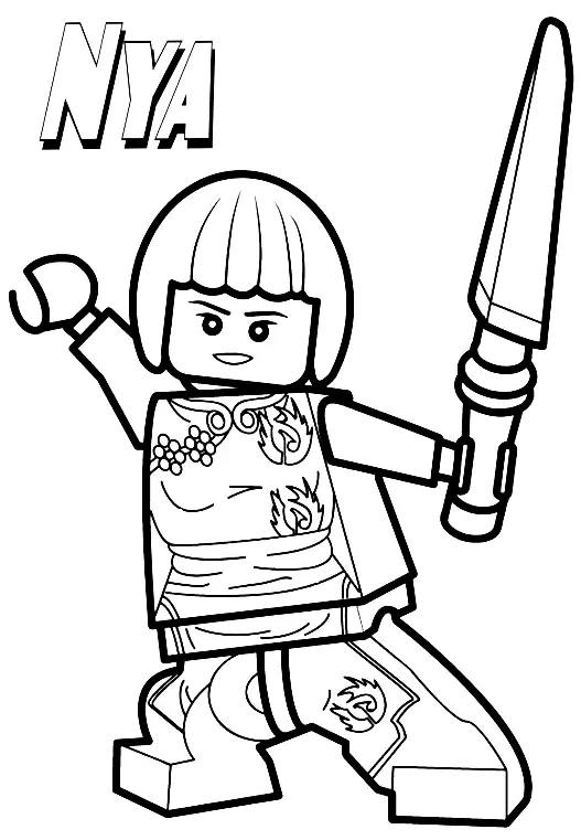 Desenhos de Lego Para Colorir 13