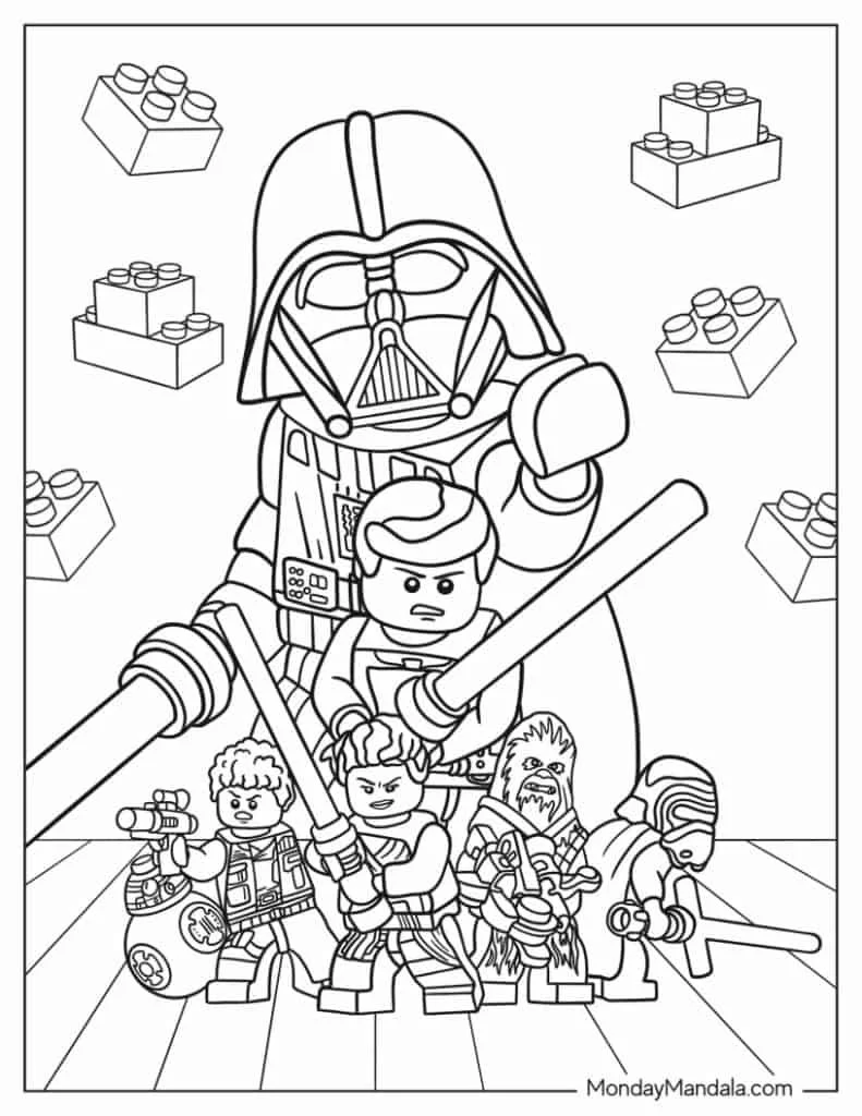 LEGO DreamZzz Coloring Pages 1