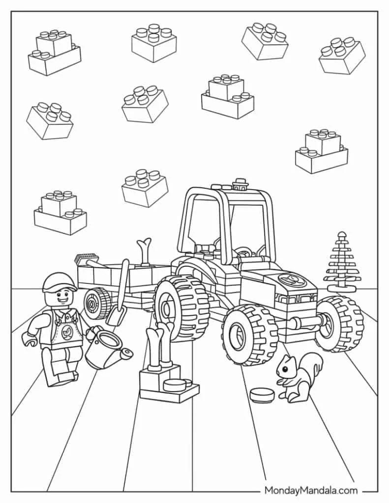 LEGO DreamZzz Coloring Pages 9