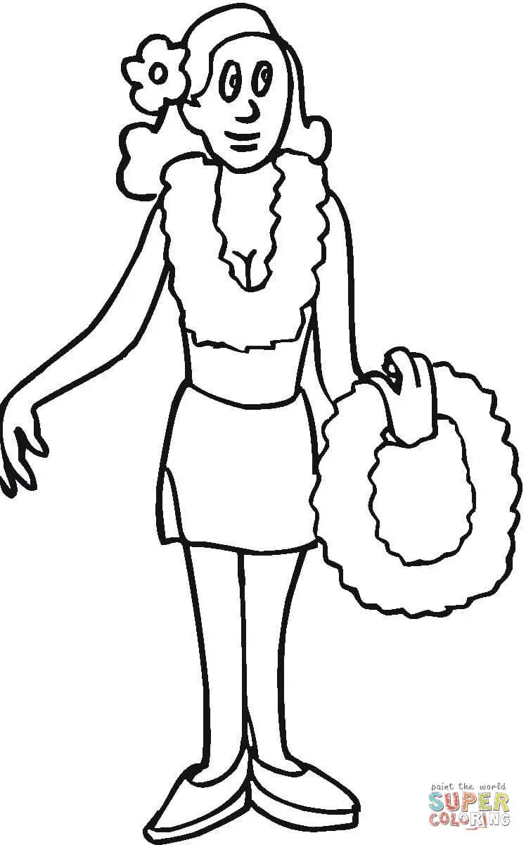 Dia De Lei Pagina Para Colorear