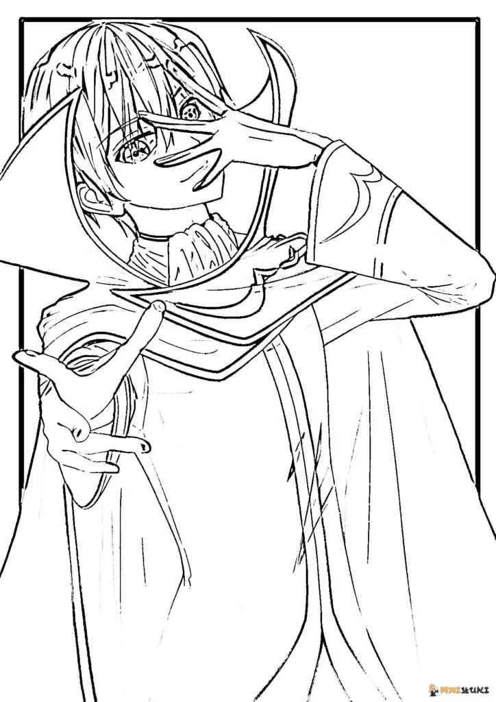 Desenhos de Lelouch Lamperouge Para Colorir