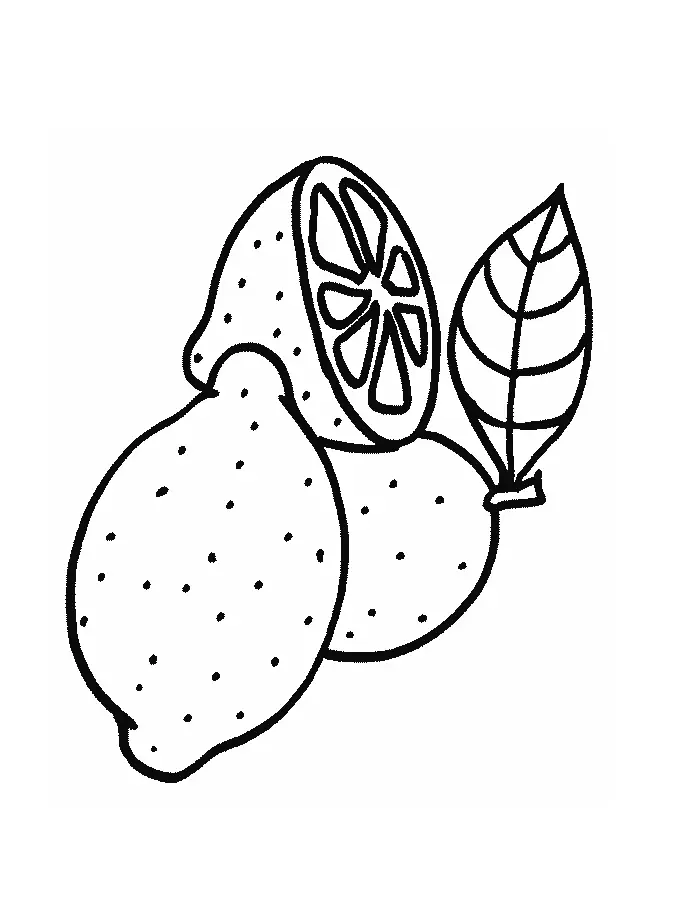 Desenhos de Limao Para Colorir 17