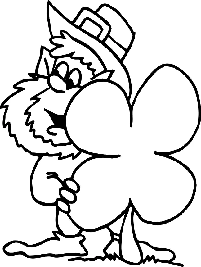 Desenhos de Leprechaun Para Colorir 13
