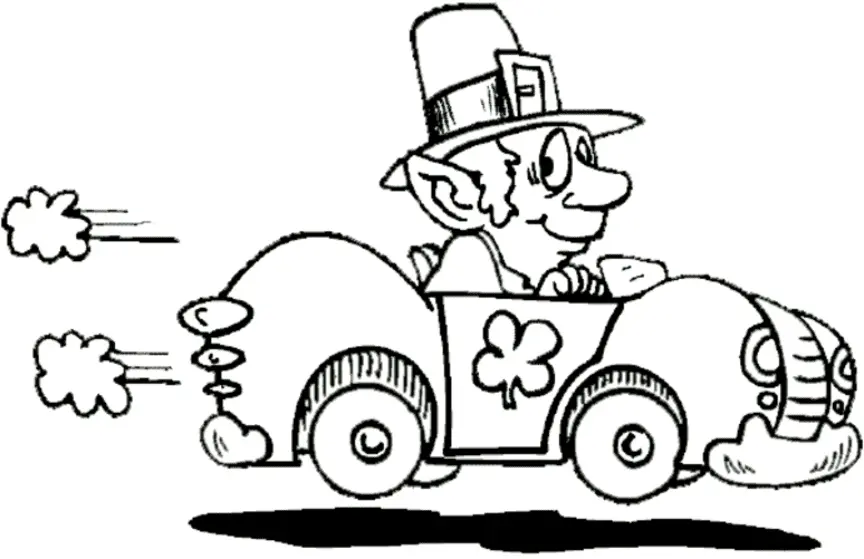 Desenhos de Leprechaun Para Colorir 21