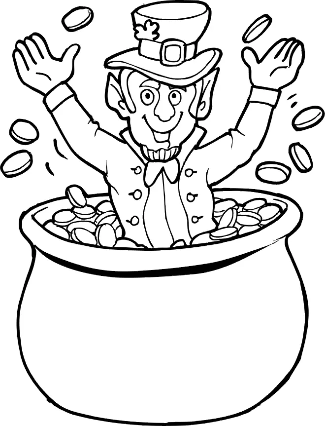 Desenhos de Leprechaun Para Colorir 25