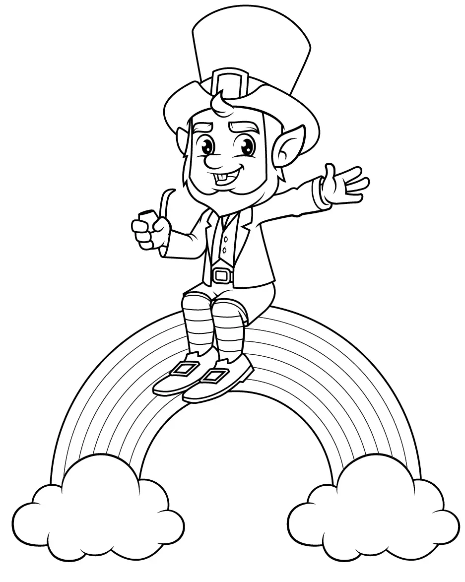Desenhos de Leprechaun Para Colorir 26