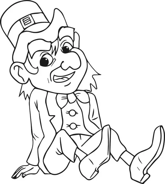 Desenhos de Leprechaun Para Colorir 34