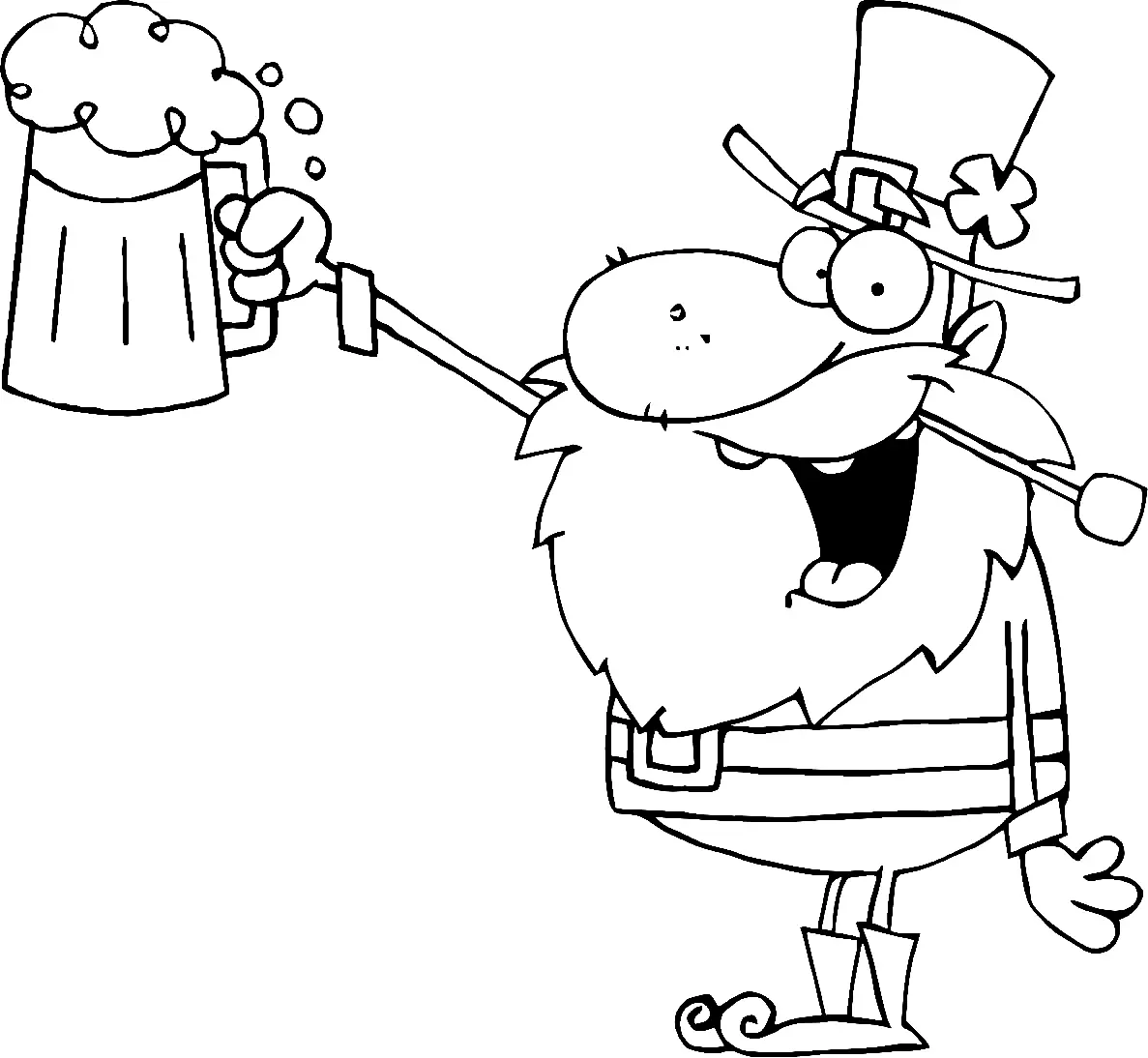 Desenhos de Leprechaun Para Colorir 45