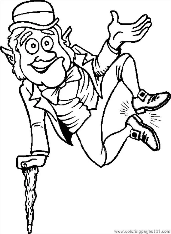 Desenhos de Leprechaun Para Colorir 49