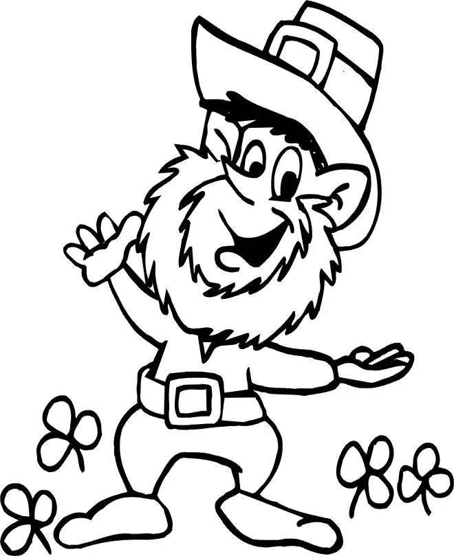Desenhos de Leprechaun Para Colorir 50