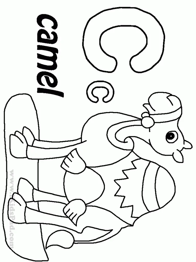 Letra C Para Colorear 20