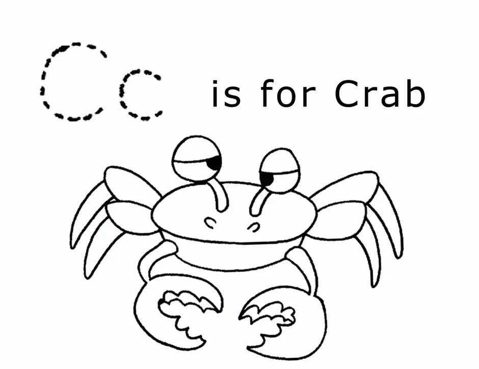 Letra C Para Colorear 22