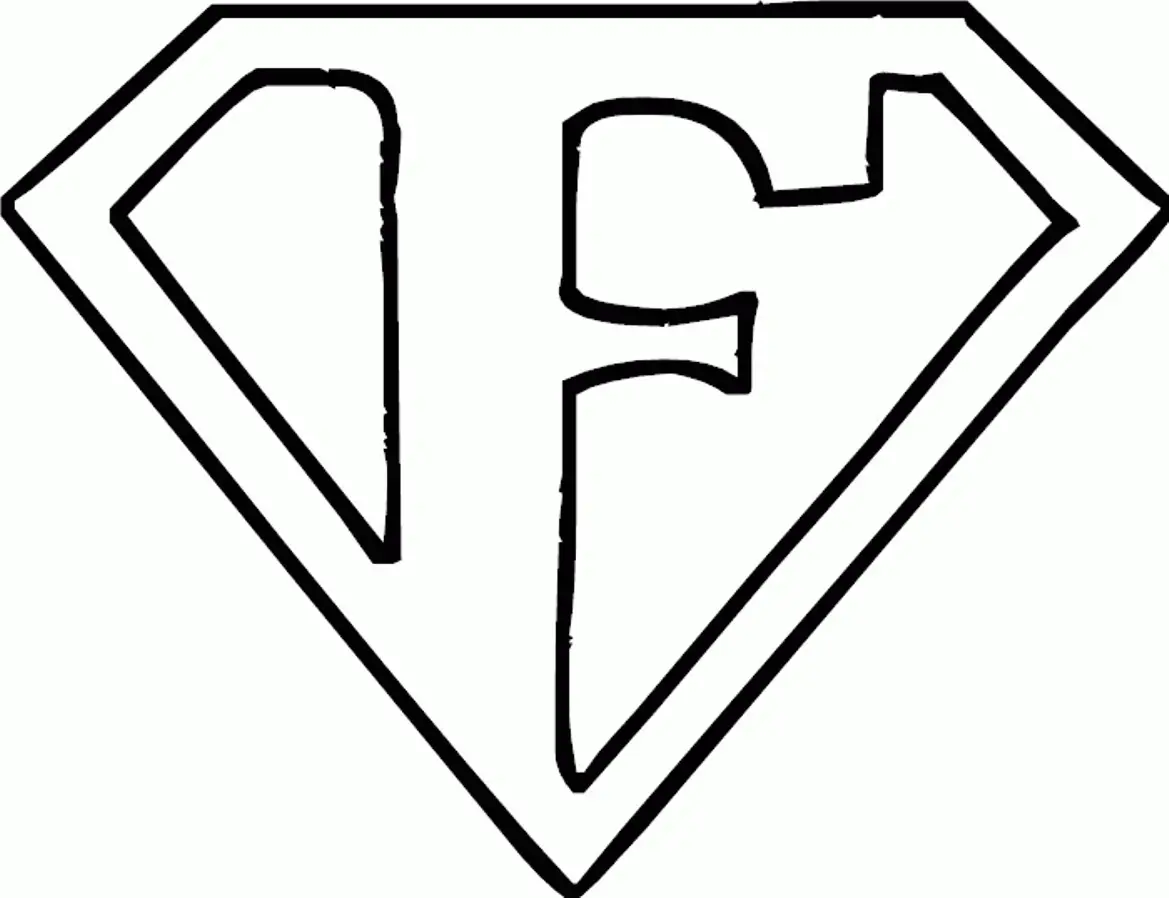 Letter F Coloring Pages 33