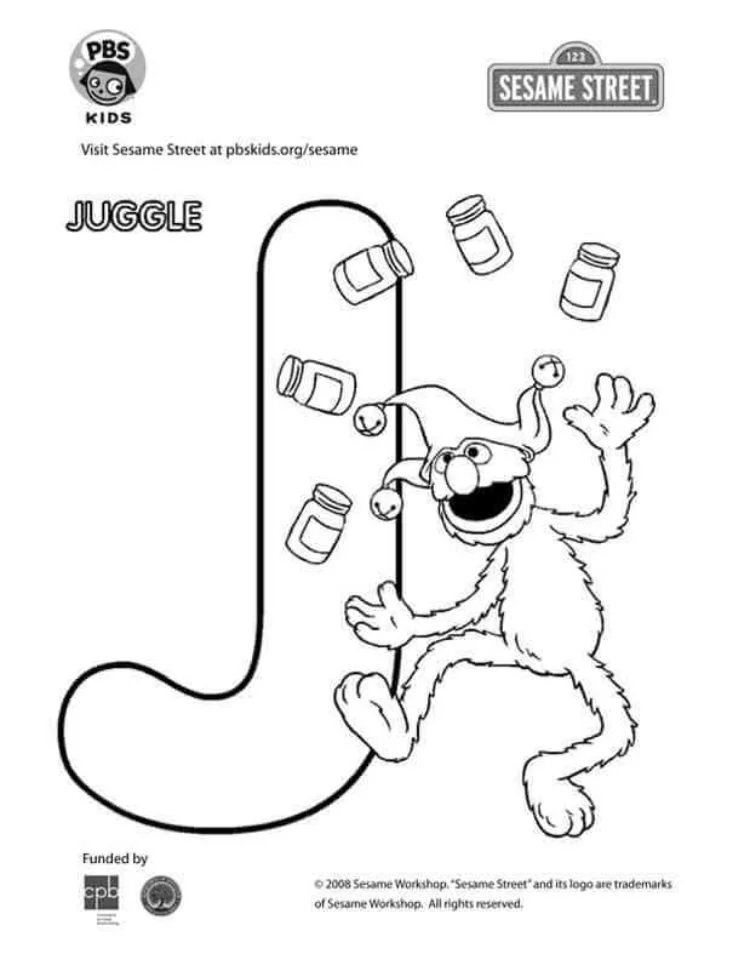 Letter J Coloring Pages 30