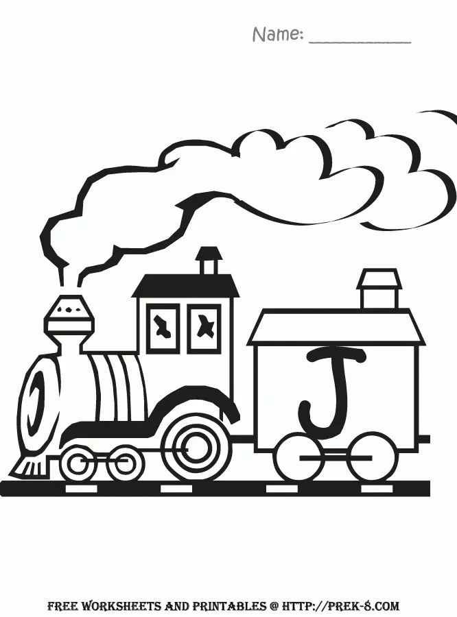 Letter J Coloring Pages 6