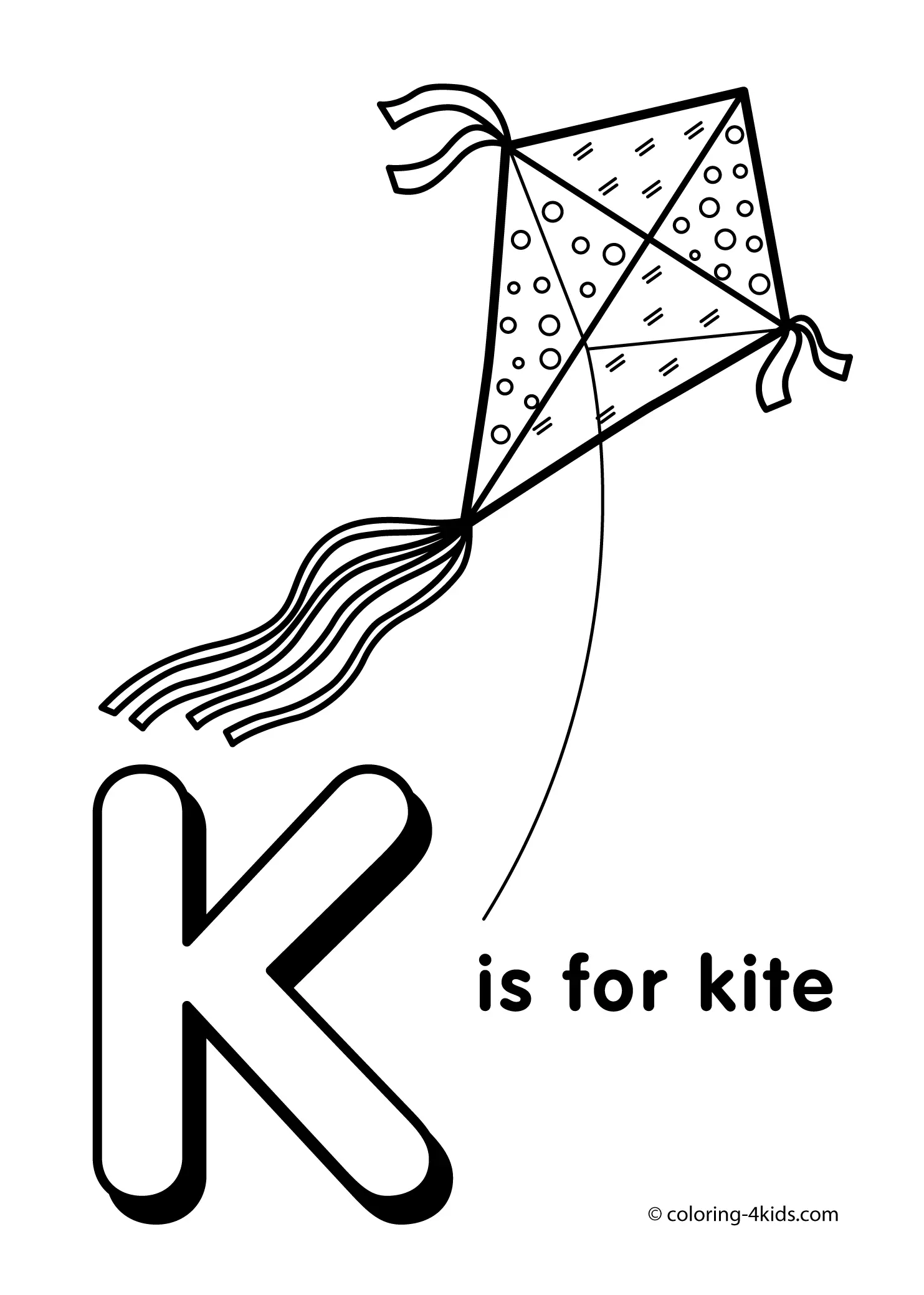 Letra K Para Colorear 32