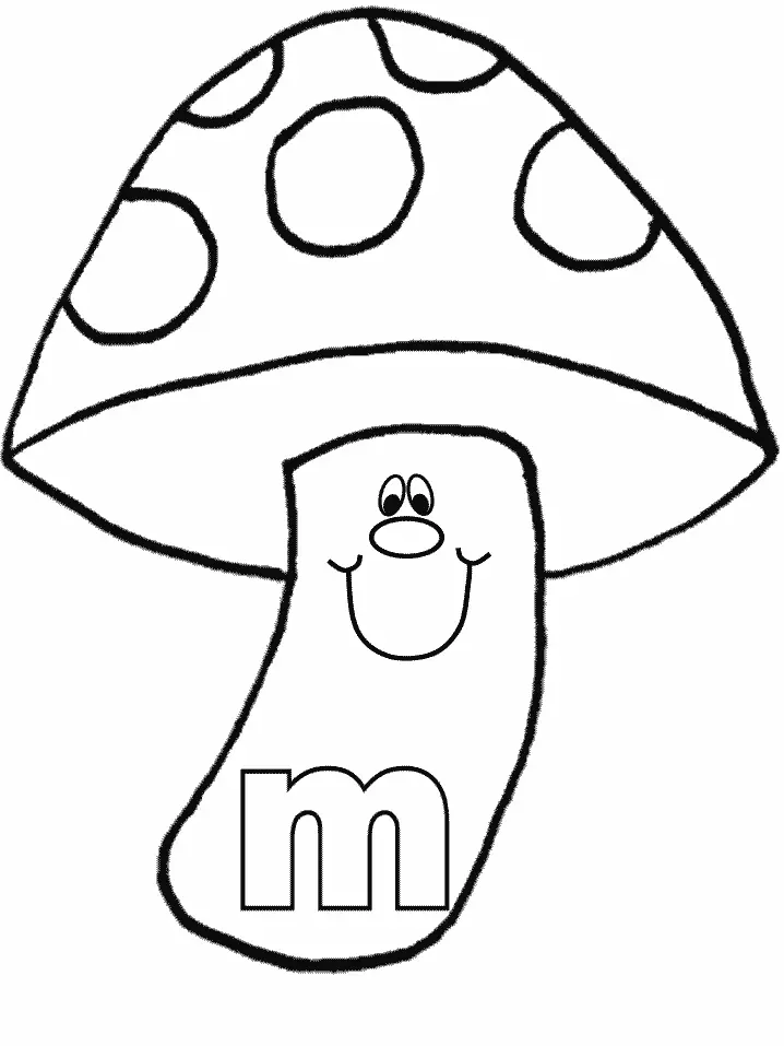 Letter M Coloring Pages 16