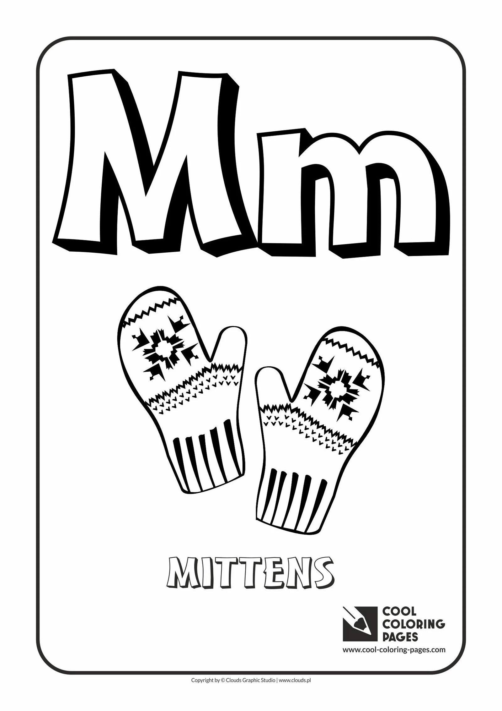 Letter M Coloring Pages 45