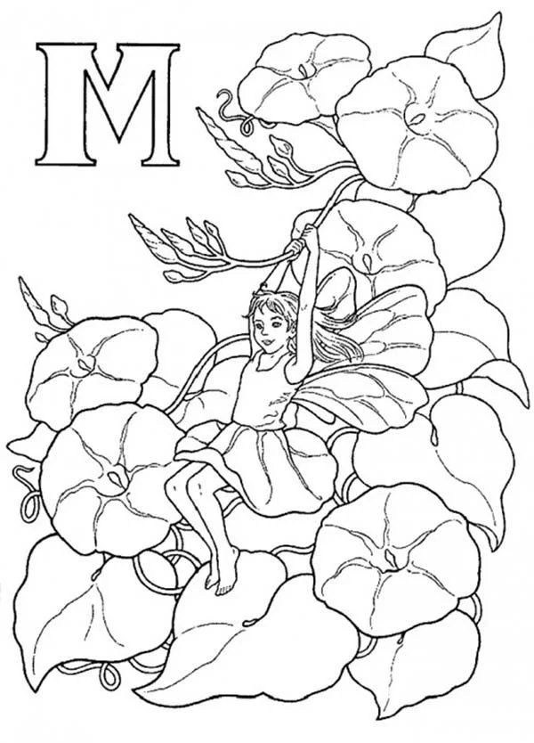 Letter M Coloring Pages 47