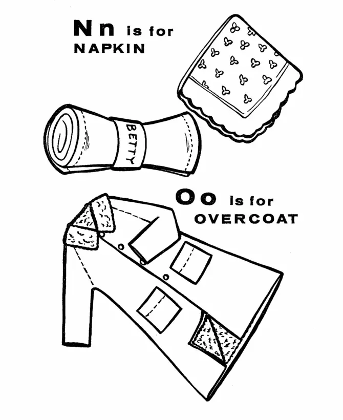 Letter O Coloring Pages 18