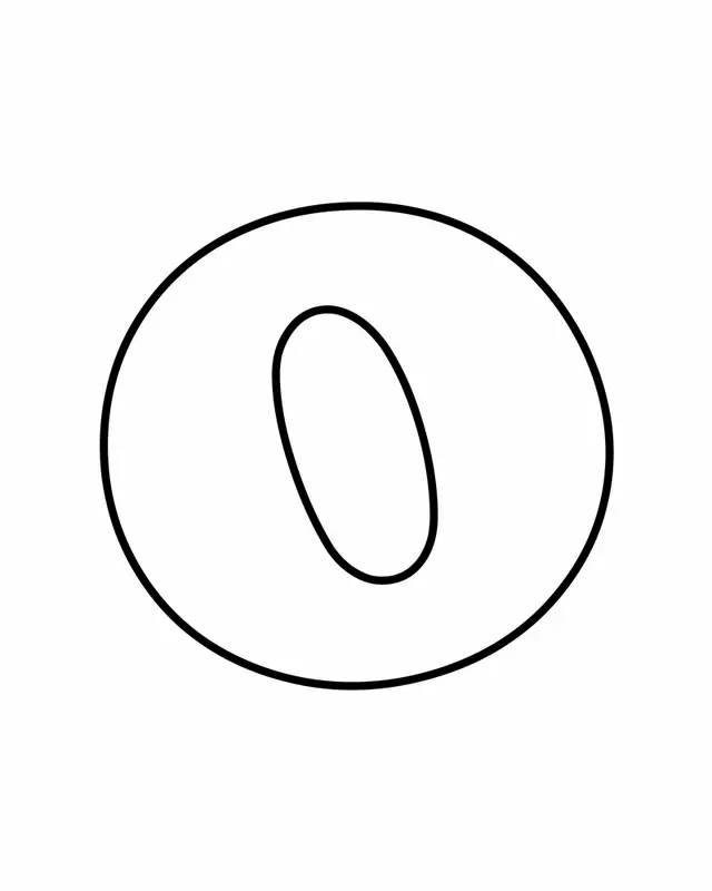Letter O Coloring Pages 7