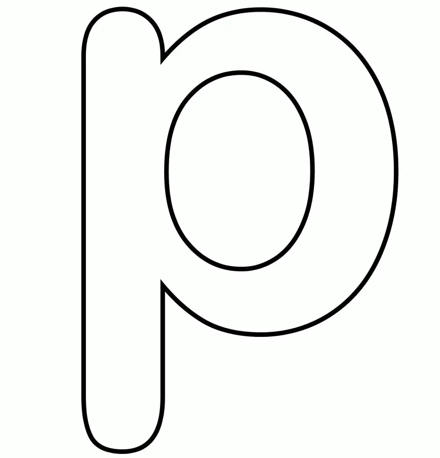 Buchstabe P Ausmalbilder 25