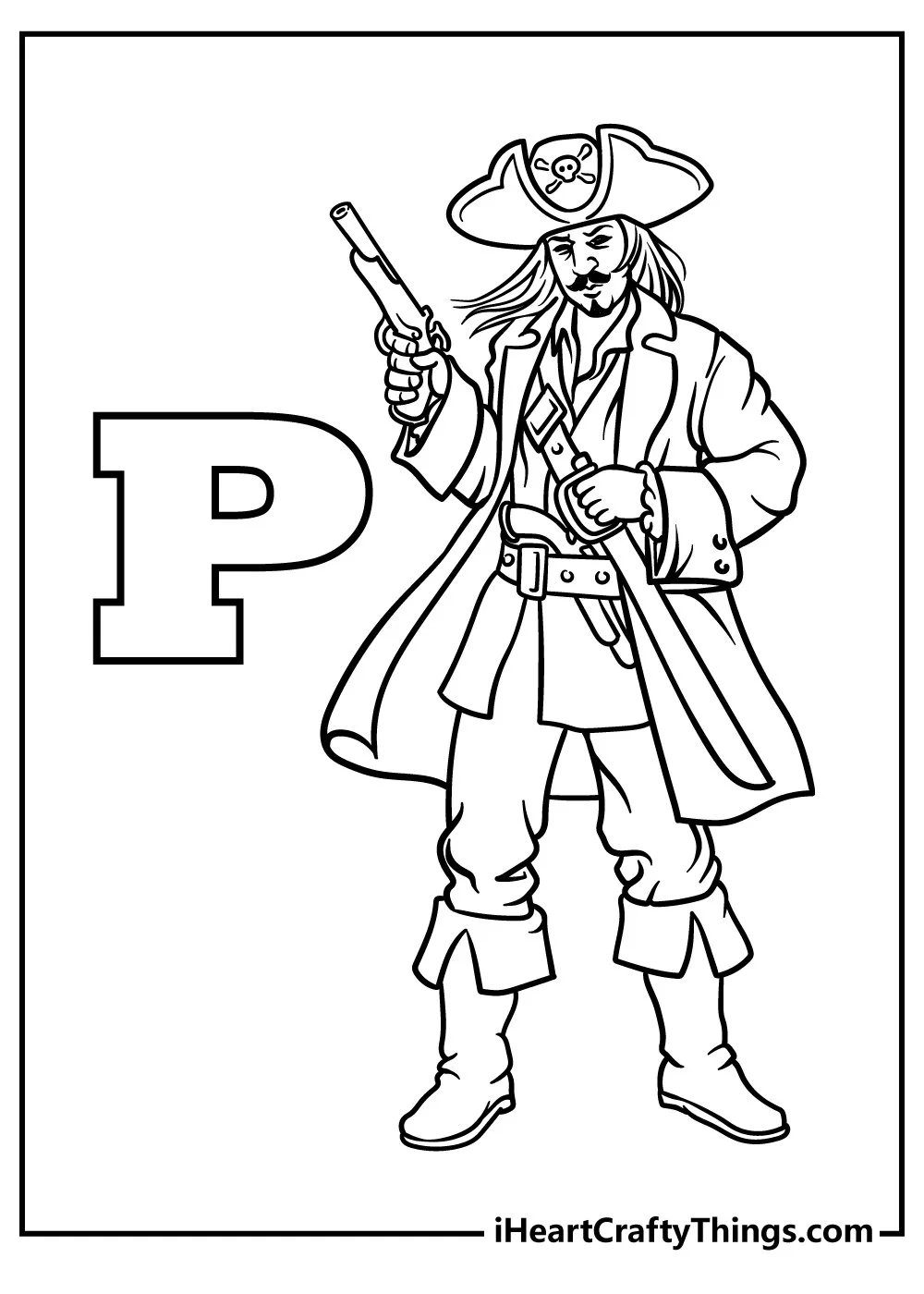 Buchstabe P Ausmalbilder 47