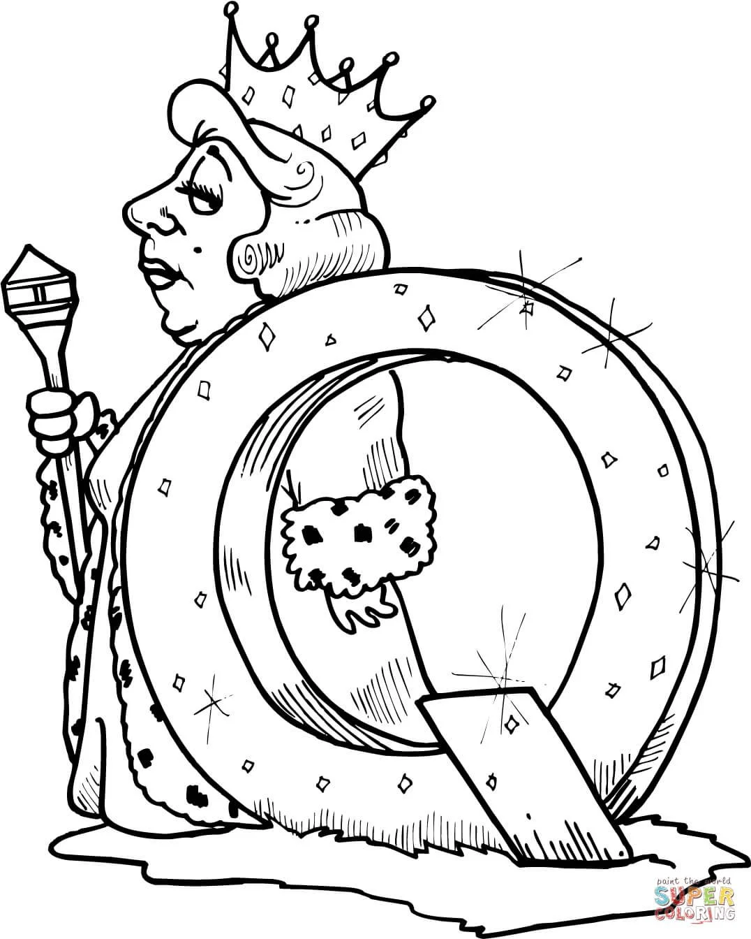 Letter Q Coloring Pages 41