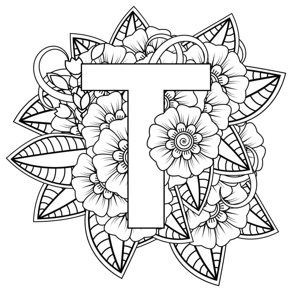 Buchstabe T Ausmalbilder 37